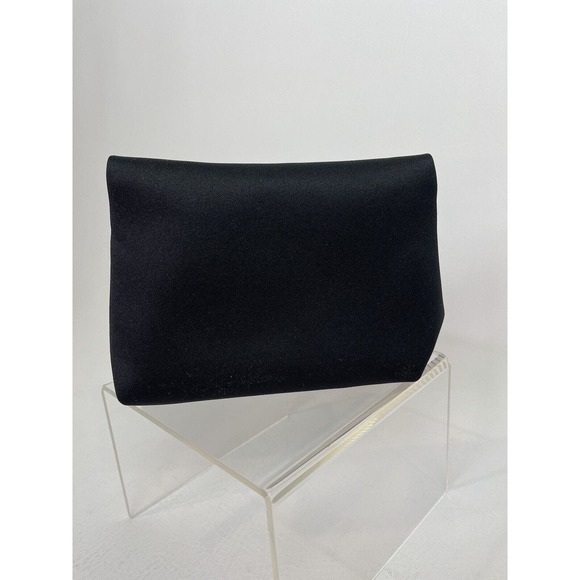 NEW!! SKIMS Small Black Neoprene Fold Over Pouch Bag. Without Tags. - Picture 2 of 7